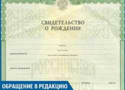 Новорожденные есть, а свидетельств в ЗАГСе на них нет - волжанка Новорожденные есть, а свидетельств в ЗАГСе на них нет - волжанка