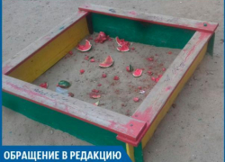 Местные жители загадили детскую площадку, - волжанин Местные жители загадили детскую площадку, - волжанин