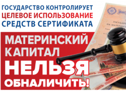 Жителей региона предупреждают об ответственности за обналичивание маткапитала Жителей региона предупреждают об ответственности за обналичивание маткапитала