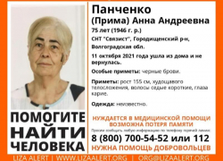 Пенсионерка с черными бровями бесследно исчезла в Волгоградской области Пенсионерка с черными бровями бесследно исчезла в Волгоградской области