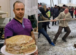 Воронин VS Ястребов: кандидаты в мэры Волжского сразились в масленичном батле Воронин VS Ястребов: кандидаты в мэры Волжского сразились в масленичном батле