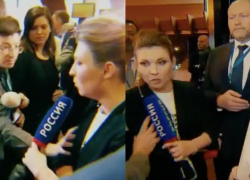 Депутат украинской Рады устроил "драку" с волжанкой Скабеевой Депутат украинской Рады устроил "драку" с волжанкой Скабеевой