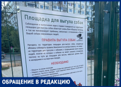«Площадку для собак сделали, а открыть забыли»: волжанин «Площадку для собак сделали, а открыть забыли»: волжанин