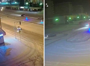Автомобилисту пришлось удирать от полицейских после понтов в центре Волжского Автомобилисту пришлось удирать от полицейских после понтов в центре Волжского