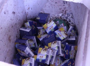 В Волжском уничтожили санкционный сыр В Волжском уничтожили санкционный сыр