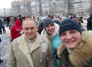 Волжанин похвастался селфи с Игорем Ворониным на Масленицу Волжанин похвастался селфи с Игорем Ворониным на Масленицу