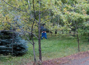 Дрочун ходит в сквер Волжского как на работу Дрочун ходит в сквер Волжского как на работу