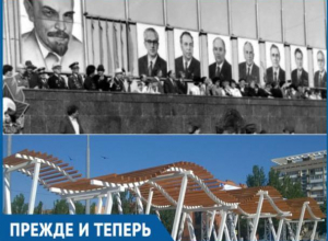 Беседки и фонтан-книгу установили вместо трибуны в Волжском Беседки и фонтан-книгу установили вместо трибуны в Волжском