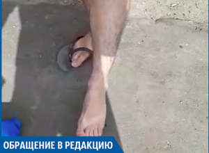 Новый асфальт на Пушкина засасывает обувь волжан Новый асфальт на Пушкина засасывает обувь волжан