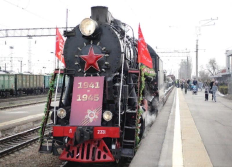 Ретропоезд «Воинский эшелон» приедет в Волжский 10 мая Ретропоезд «Воинский эшелон» приедет в Волжский 10 мая