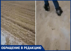 В Волжском жители массово жалуются на нечищеные от снега дворы и дороги