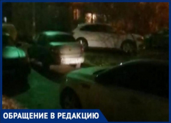 «А говорят, что бабы дуры»: автоледи сняла на видео парковку в одном из дворов Волжского