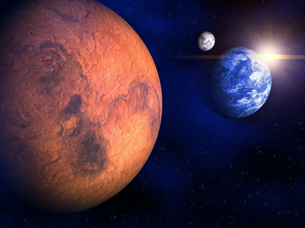 27 августа 2014 года Марс подойдет к Земле на рекордно близкое расстояние