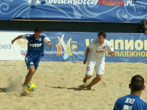 Волгоградские футболисты  выиграли третий этап «Евролиги» по пляжному футболу