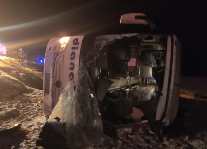Разбился автобус «Москва - Волгоград»: 4 человека погибли, 11 госпитализированы